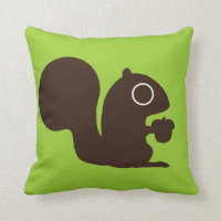 Cute Squirrel på Grönt (Anpassade)