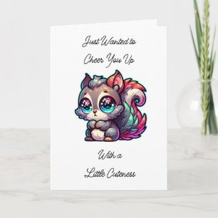 Cute Squirrel Skaffa Vänskap Kort