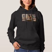 Cute Squirrel Teacher Appreciation Blossom Hoodie