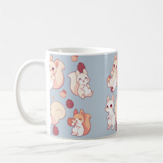 Cute Squirrel Tecknad Mugg