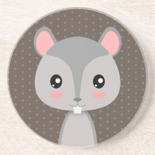 Cute Squirrel Underlägg