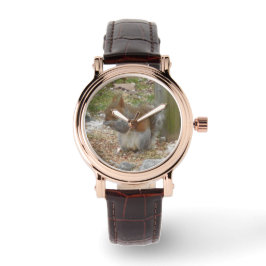 Cute Squirrel Watch Armbandsur