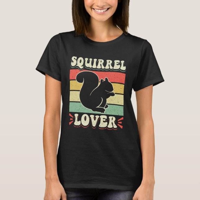 Cute Squirrels Rodent  Squirrel   2 T Shirt (Framsida)