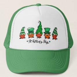 Cute St patrick's day Irish Gnomes Keps