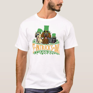 Cute St patrick's day Leprechaun Hat Shamrock T Shirt