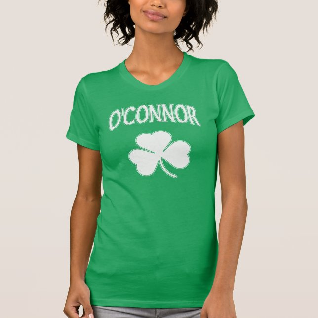 Cute St patricks day O'Connor Irish T-shirt (Framsida)