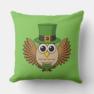 Cute St patrick's day Tecknad Kudde