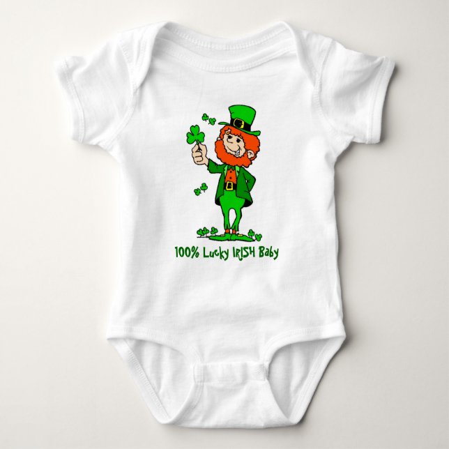 Cute St.Patrick's Tee Shirt (Framsida)