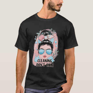 Cute Städning Dam - Städning Hair Sköt inte T Shirt