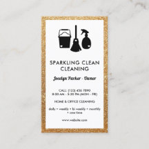 Cute Städning renare faux Guld Glitter