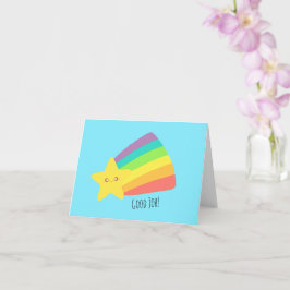 Cute Star Rainbow Kort