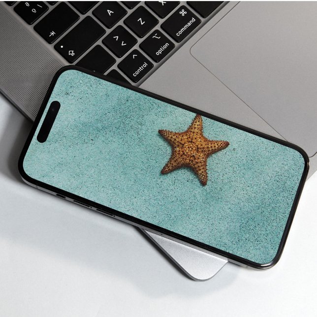 Cute Starfish on Beach Photo Case-Mate iPhone Skal (Skapare uppladdad)