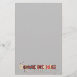 Cute Stationery-Catercolumn #2-Personalize it! Sta Brevpapper