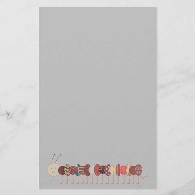Cute Stationery-Catercolumn #2-Personalize it! Sta Brevpapper (Framsida)