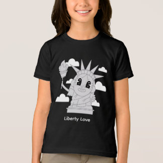 Cute Statue of Liberty T Shirt