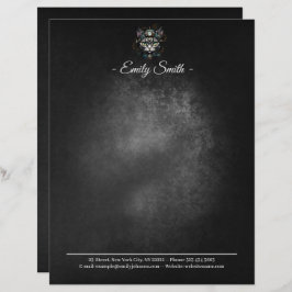 Cute steampunk cat with clocks and gears. brevhuvud