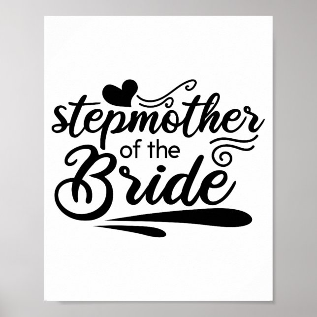 Cute Stepmor från Bride Bröllop Möhippa Bachelore Poster (Framsidan)