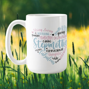Cute Stepmor ord art Kaffemugg