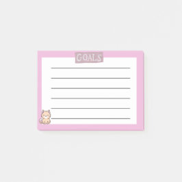 Cute sticky sticky notes  post-it block