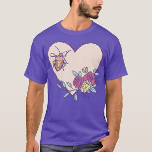 Cute Stink Kryp Art - Insekt med hjärta och hjärta T Shirt