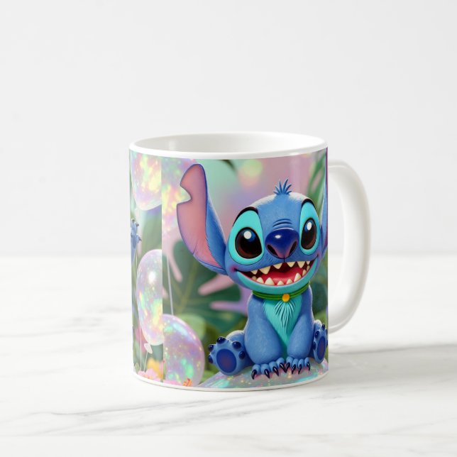 CUTE STITCH  KAFFEMUGG (Framsida höger)