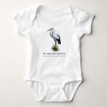 Cute Stork My Mamma kallade Doula