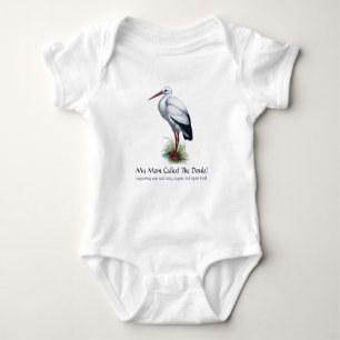 Cute Stork My Mamma kallade Doula T Shirt
