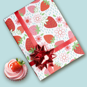 Cute Strawberry Berry Sweet Presentpapper
