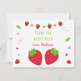 Cute Strawberry Birthday Tack
