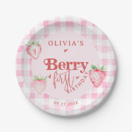 Cute Strawberry Daisy Berry First Brithday
