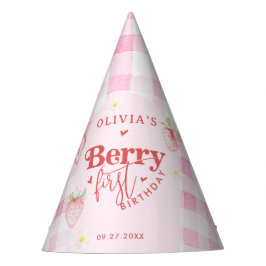 Cute Strawberry Daisy Berry First Photo Brithday