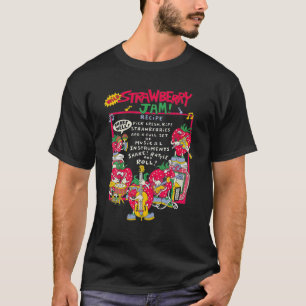 Cute Strawberry Jaw Aesthetic Strawberry Älskare T Shirt