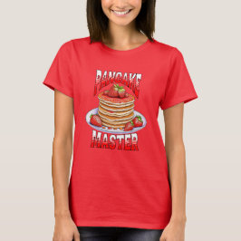 Cute Strawberry Pancakes Foodie T Shirt