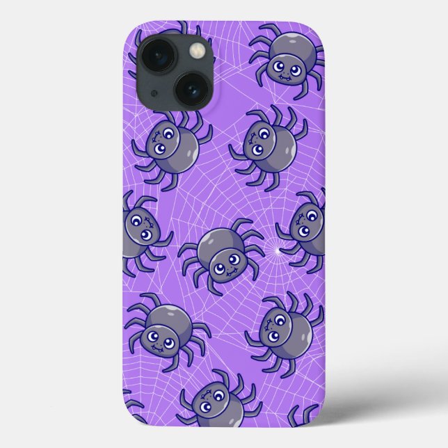 Cute Strawberry Spindelnät Aesthetic Mönster Kawai (Baksida)