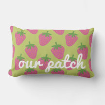 Cute Strawberry - vår Grönt och Rosa - "Vårt lappv