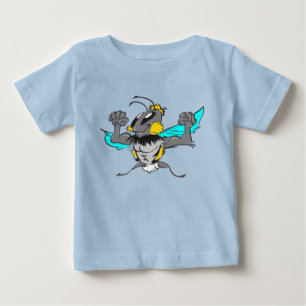 Cute Strong Humla Tecknad T-Shirt