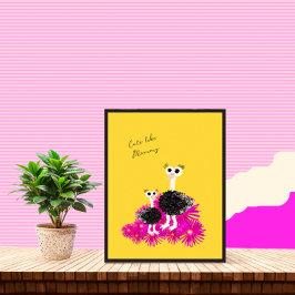 Cute-strutsar Poster