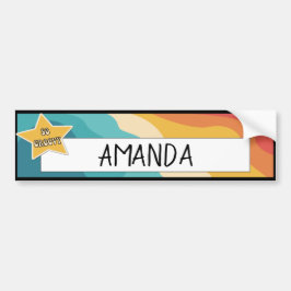 Cute Student Sticker Desk Toppers Bildekal