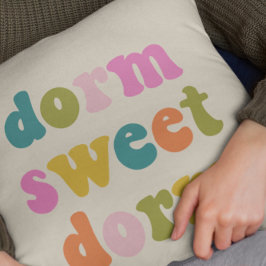 Cute Studenten Gift Colorful Dorm Quote Kudde
