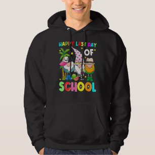 Cute Studenten Gnomes Hej, sommartid, Lycklig, för Hoodie