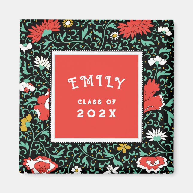 Cute Studenten Keepsaki Gift Magnet (Framsidan)
