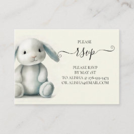 CUTE STUFFED BUNNY OSA KORT