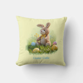 Cute Stuffed-Påskhare Kudde