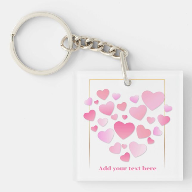 Cute Style Pink Hearts Romantic Valentine's Day (Framsidan)