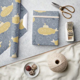 Cute Subsea Boys Nautical Baby Shower Presentpapper