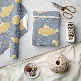 Cute Subsea Boys Nautical Baby Shower Presentpapper