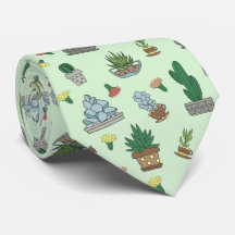 Cute Succulated Poged Plants Mönster