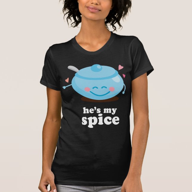 Cute Sugar and Spice her Tee Shirt (Framsida)