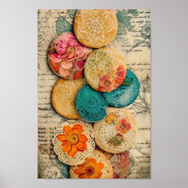 Cute Sugar Cookies Poster (Framsidan)