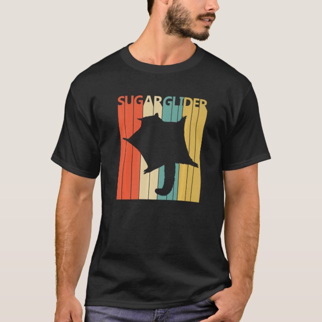 Cute Sugar Glider Animal T Shirt (Framsida)